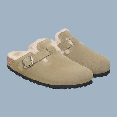 Birkenstock Boston Shearling - Taupe