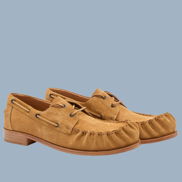 Dries Van Noten Boat Shoes - Camel