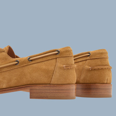 Dries Van Noten Boat Shoes - Camel
