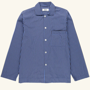 Tekla Cotton Poplin Pyjamas Shirt - Verneuil