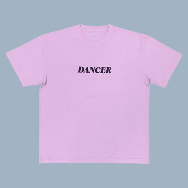 Dancer Italic Logo Tee - Pink
