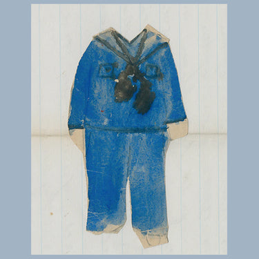 John Derian 11 x 14" Tray - Boys Suit