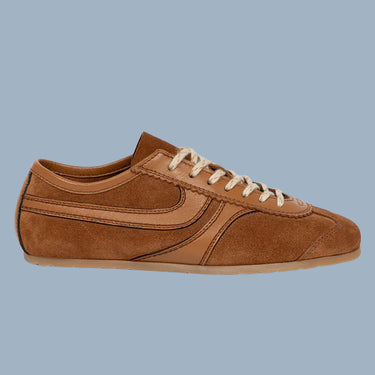Dries Van Noten Suede Sneakers - Tan