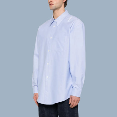 Marni Embroided Shirt - Light Blue