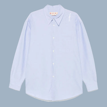 Marni Embroided Shirt - Light Blue