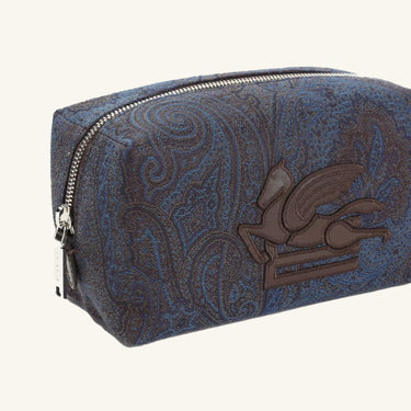 Etro Pouch Small - Blue Paisley