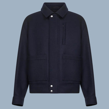 Dries Van Noten Veperny Jacket - Navy