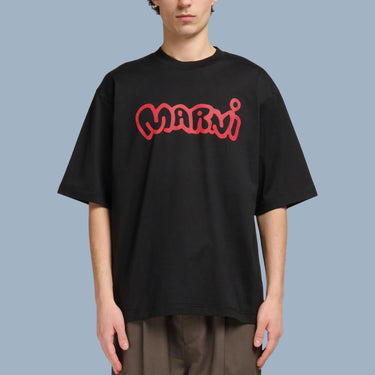 Marni Graffiti Tee - Black