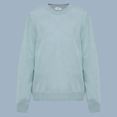 Etro Cashmere Crewneck - Light Blue