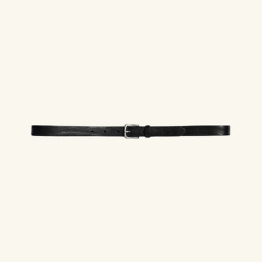 Another Aspect Leather Belt - Black