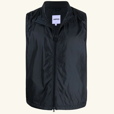 Aspesi Gilet Vernes Vest - Navy