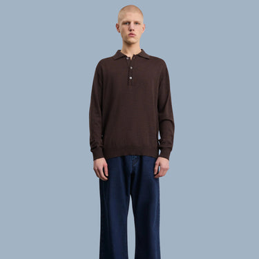 Another Aspect Polo 2.0 - Brown Melange