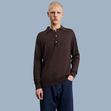 Another Aspect Polo 2.0 - Brown Melange