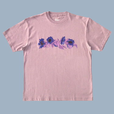 Dancer Sunflower Tee - Faded Rose