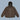 Hooded Work Jacket - Brown
