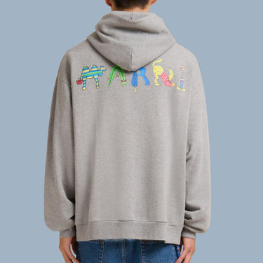 Marni Graphic Camel Hoodie - Grey