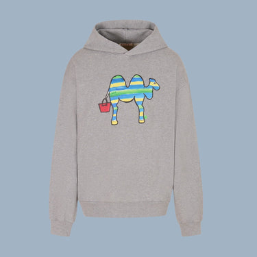 Marni Graphic Camel Hoodie - Grey