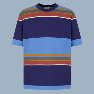 Marni Striped Tee - Blue