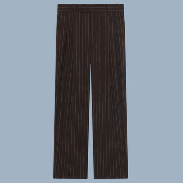 Drôle De Monsieur Baggy Suit Pants - Brown
