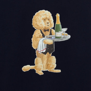 Drôle De Monsieur Poodle Sweatshirt - Navy