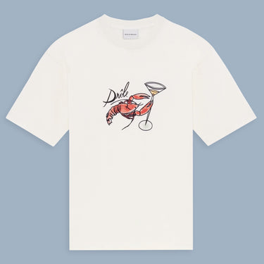 Drôle De Monsieur Champagne Tee - White