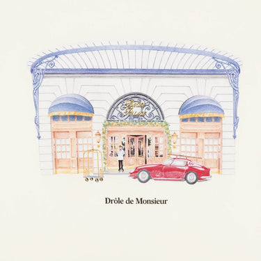 Drôle De Monsieur Palace Tee - White