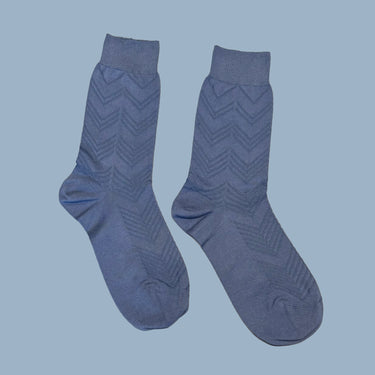 Missoni Zig Zag Socks - Blue