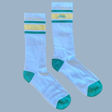 Drôle De Monsieur Socks - Green/Yellow