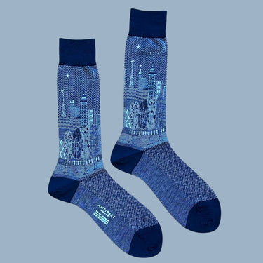 Antipast Socks City Scape - Navy