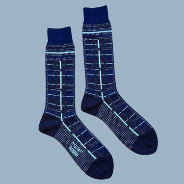 Antipast Socks Tartan Check - Wine
