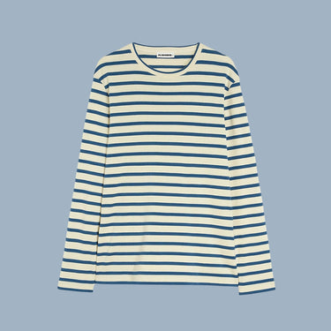 Jil Sander Striped Longsleeve - Blue