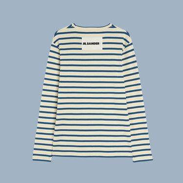 Jil Sander Striped Longsleeve - Blue