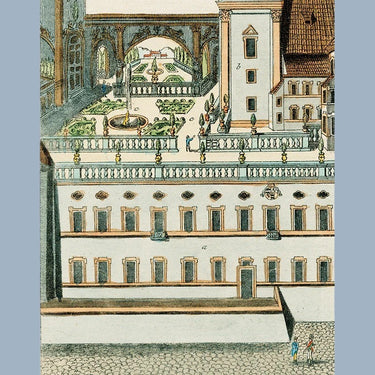 John Derian 11 x 14" Tray - Roof Garden