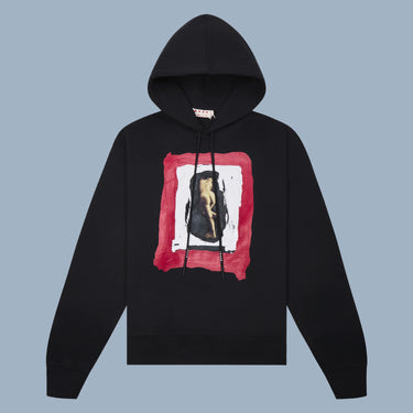 Marni Graphic Hoodie - Black