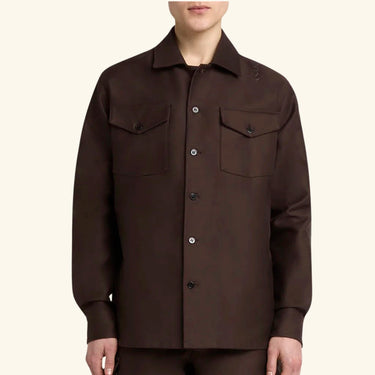 Marni Cotton Moleskin Jacket - Brown