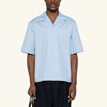 Marni Short Sleeve Shirt - Iris Blue