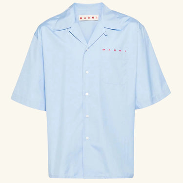 Marni Short Sleeve Shirt - Iris Blue