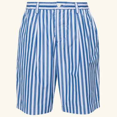 Marni Stripped Shorts - Blue/White