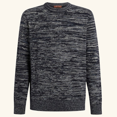 Missoni Crew Neck Cashmere Sweater - Navy