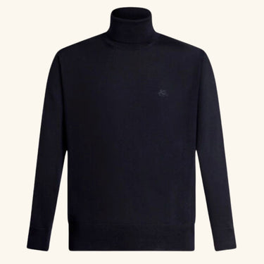 Etro Wool Turtleneck - Navy