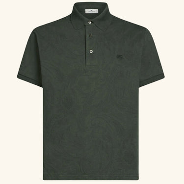 Etro Roma T-shirt - Green Paisley