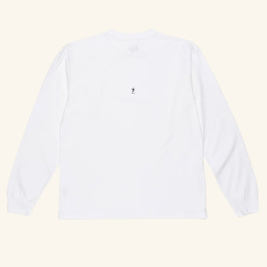 Dancer Blank LS Tee - White