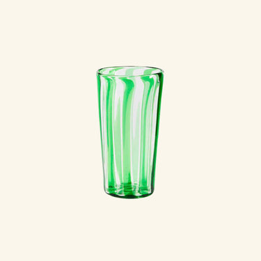 Akua Objects Augusta Glass - Emerald/Clear