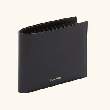 Jil Sander Calf Skin Wallet - Black