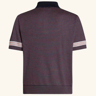 Etro Knitted SS Polo Shirt - Navy