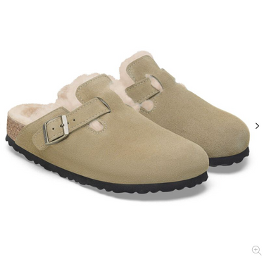 Birkenstock Boston Shearling - Taupe