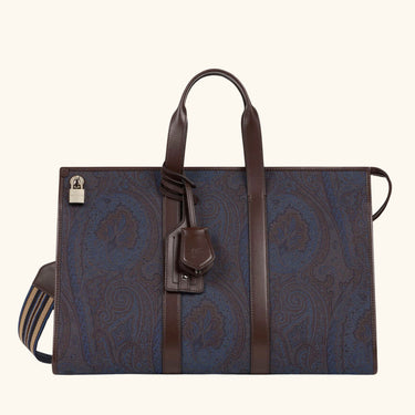 Etro Duffle Bag - Blue Paisley