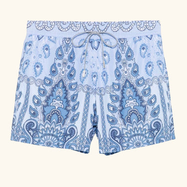 Etro Roma Swim Trunks - Light Blue