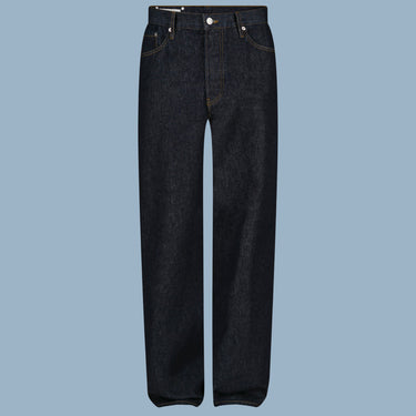 Dries Van Noten Wide Jeans - Dark Blue