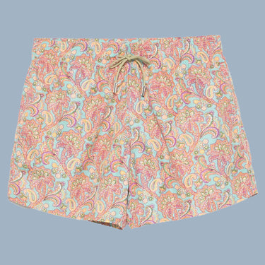 Etro Swim Trunks - Red/Blue